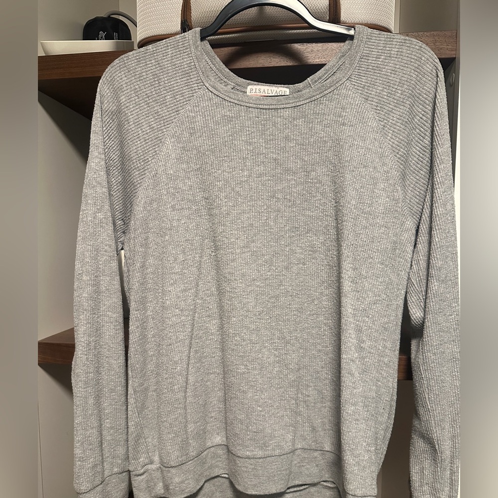 PJ salvage Gray light weight Sweater